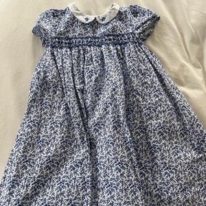 JoJo Maman Bebe Smocked Floral Dress in Size 4-5T